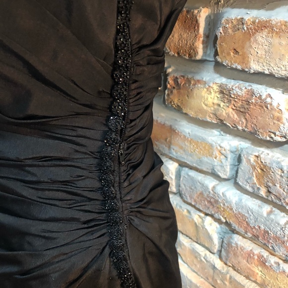 HELEN MORLEY silk evening gown - Picture 10 of 15